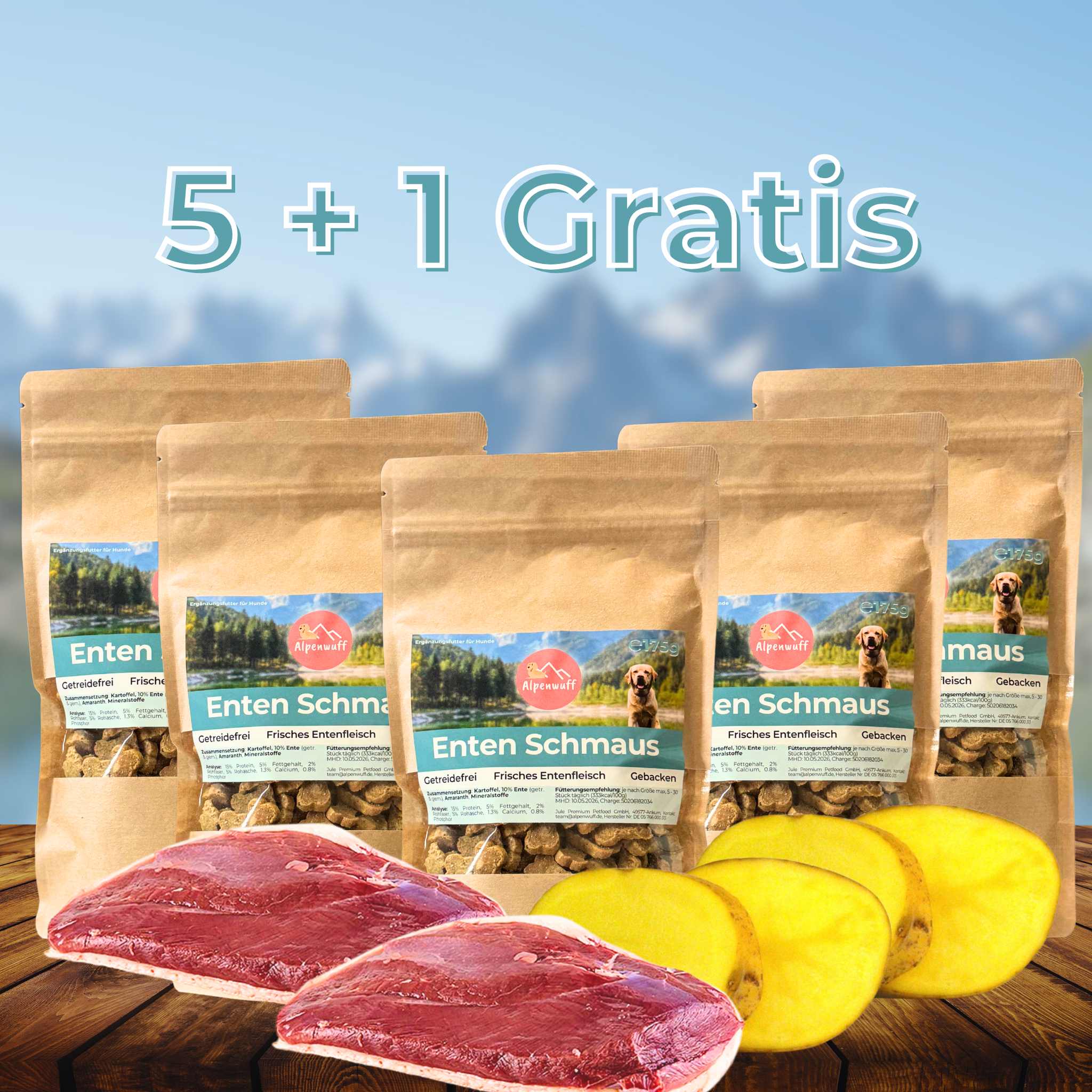 #Variante 5x175g + 1 Gratis