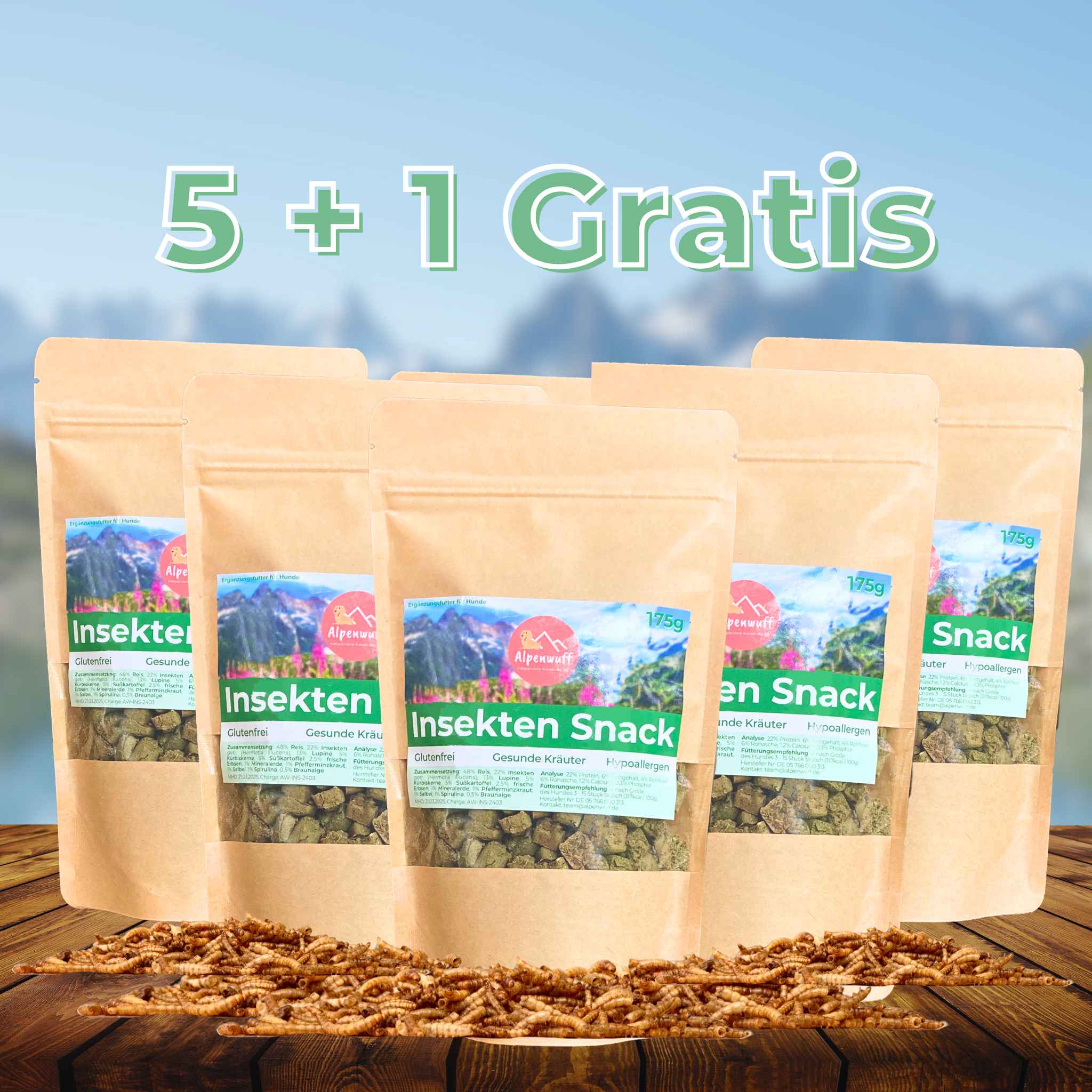 #Variante 5x175g + 1 Gratis