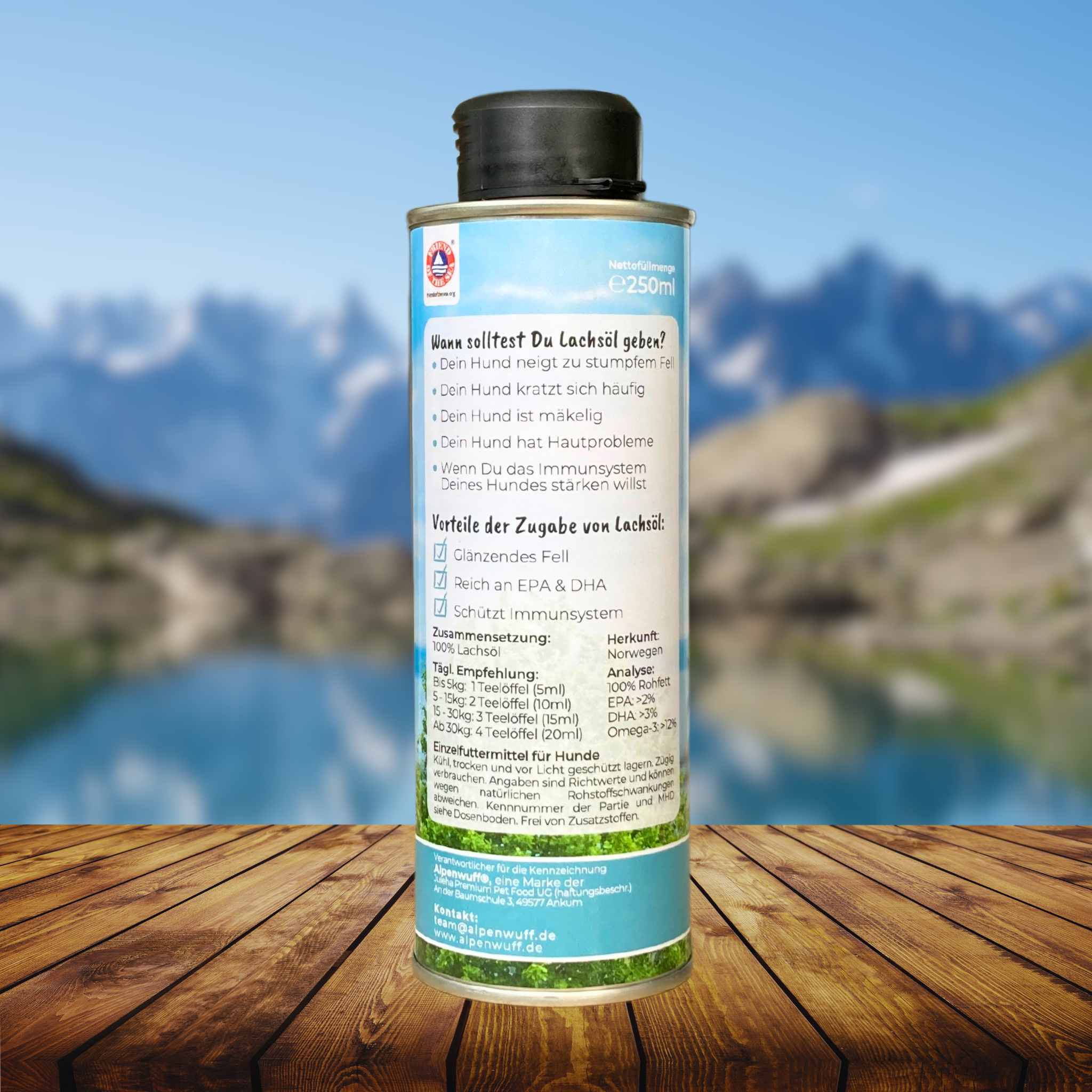 Salmon oil for dogs - Omega3+