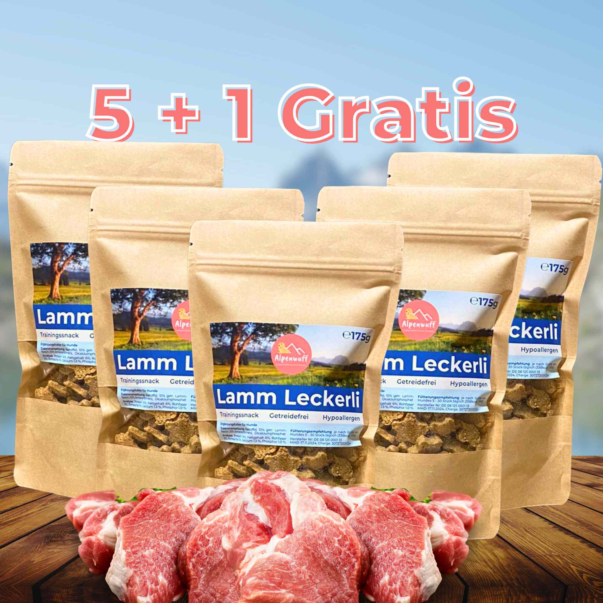#Variante 5x175g + 1 Gratis