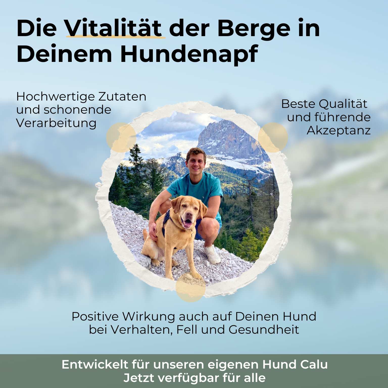 Bio-Rind mit Kürbis und Distelöl