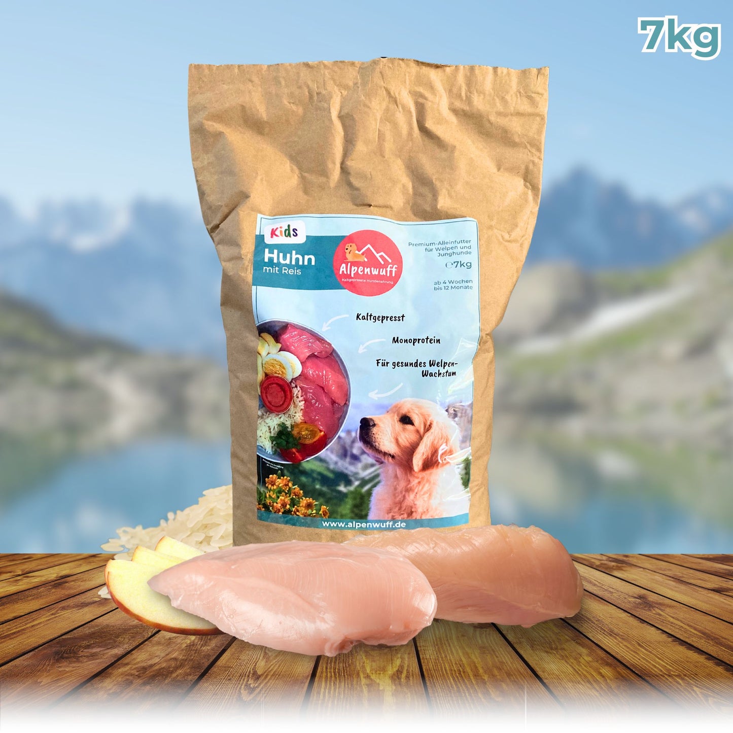 Huhn mit Reis Kids - Welpenfutter