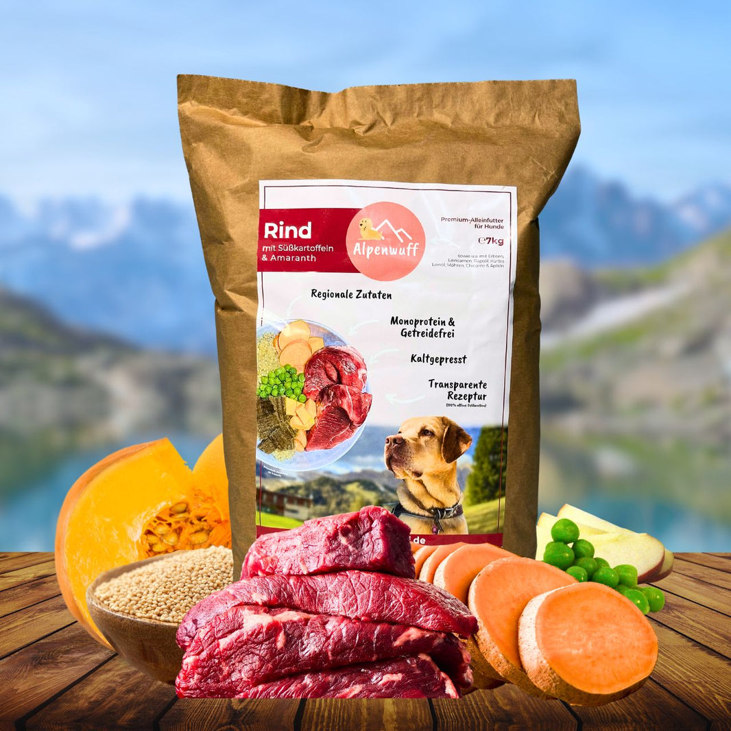 Kaltgepresstes Hundefutter und nachhaltige Hundeleckerlis für Hunde ...